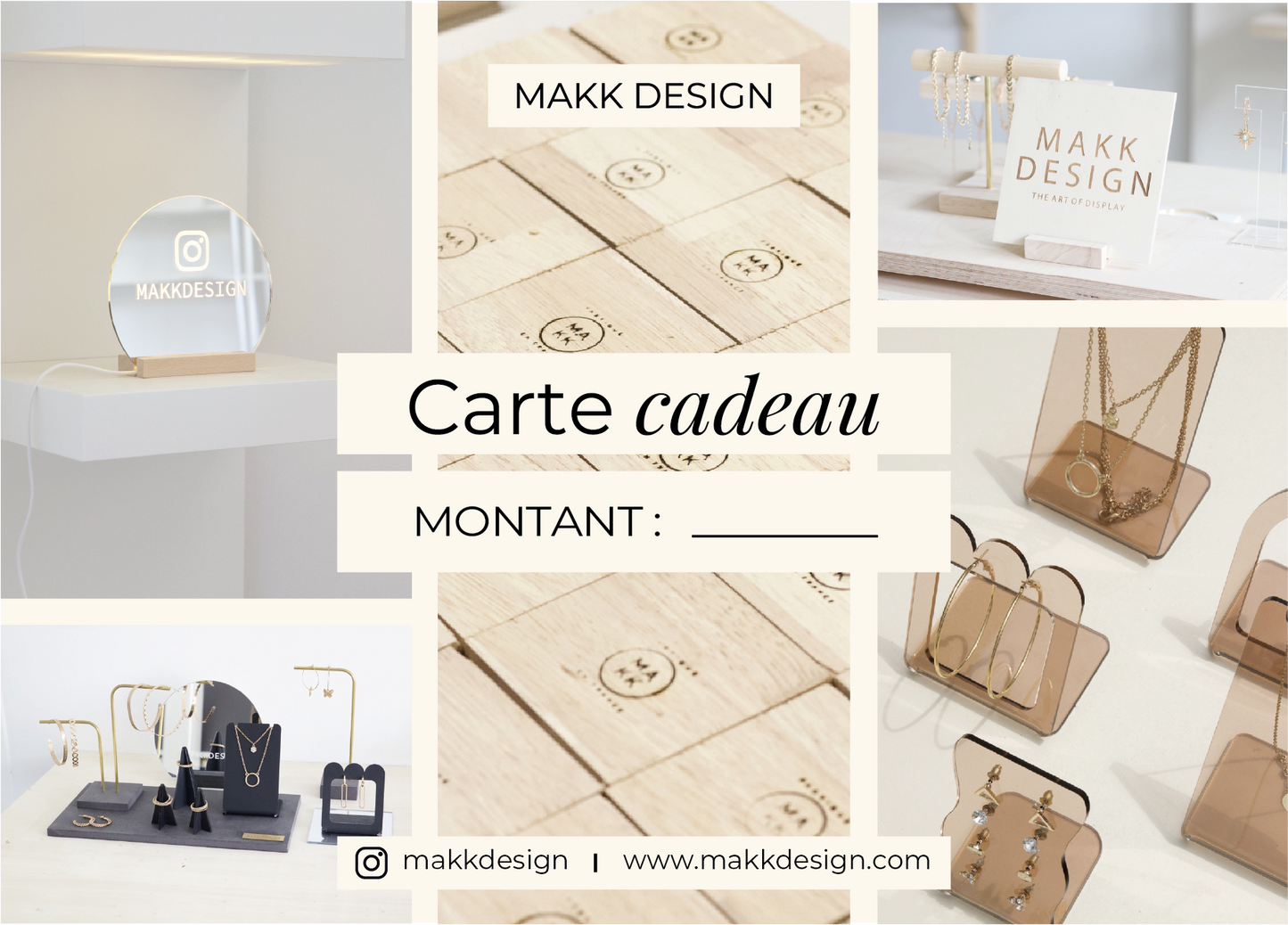 Carte cadeau Makk Design