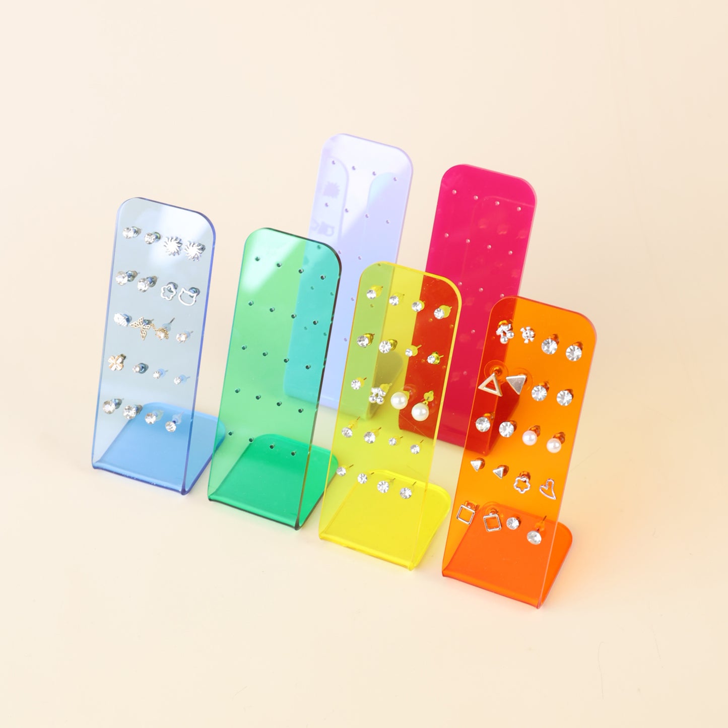 Petit présentoir en acrylique pour présenter les bijoux et piercings