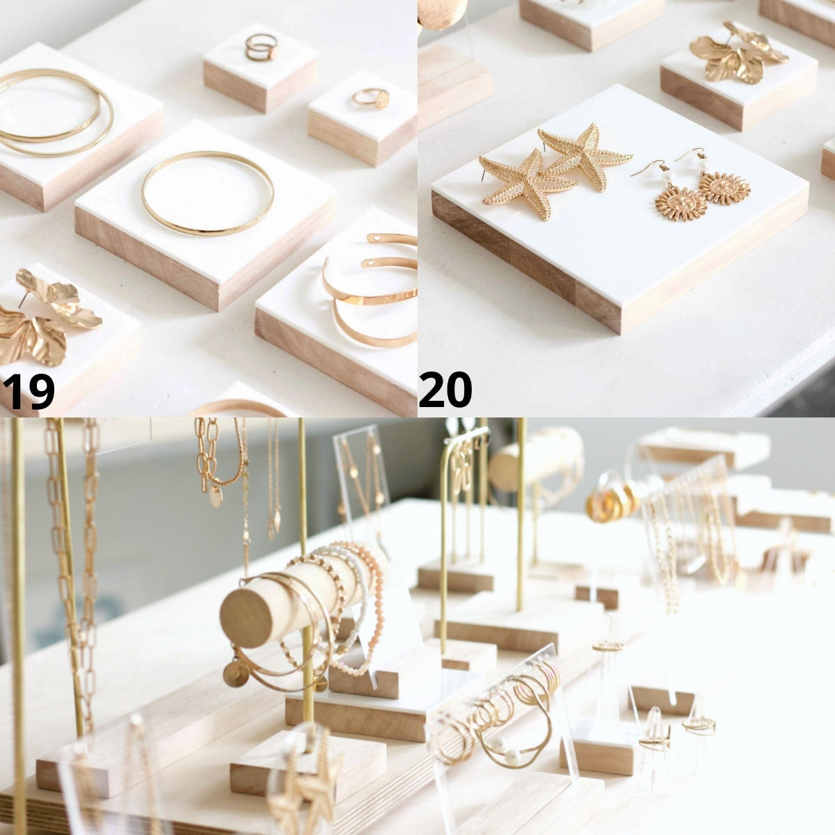 Pack de présentoirs à bijoux dédiés aux profesionnels