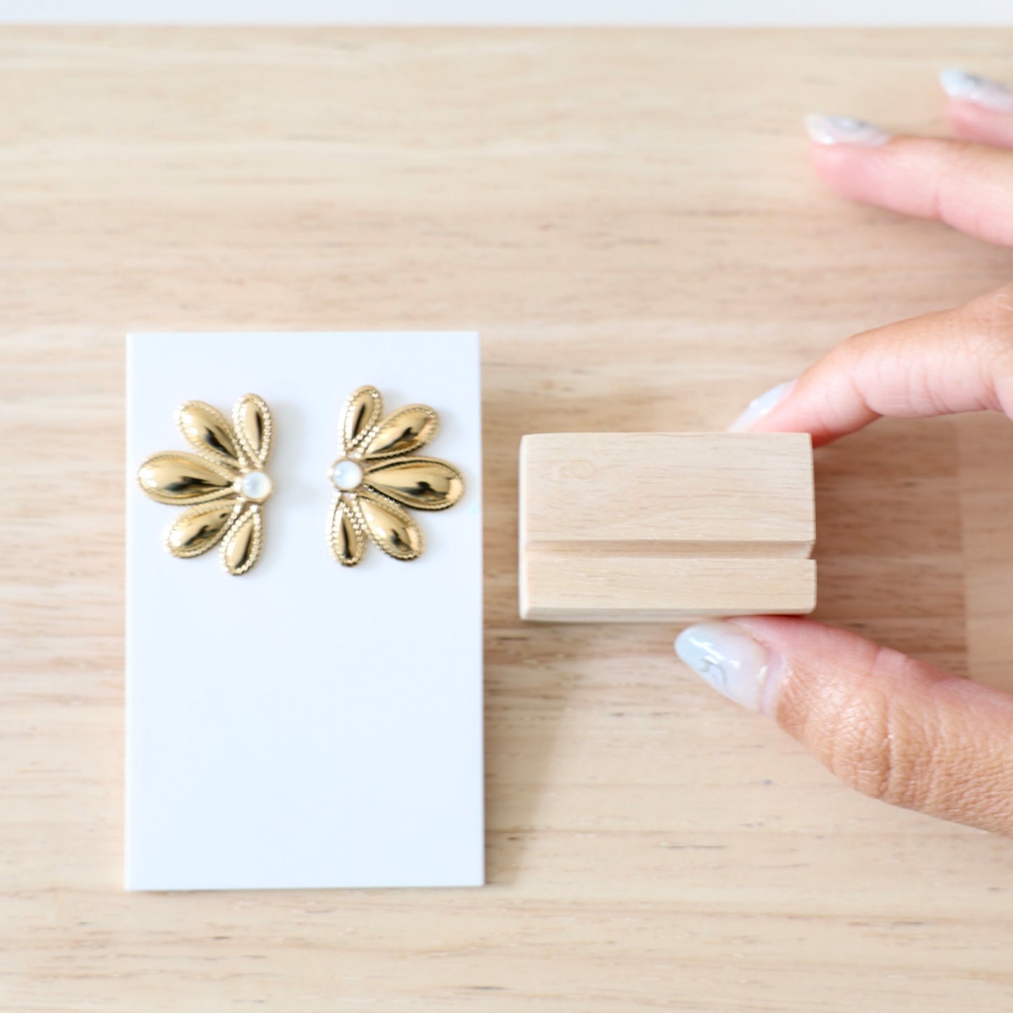 JOY Earring display