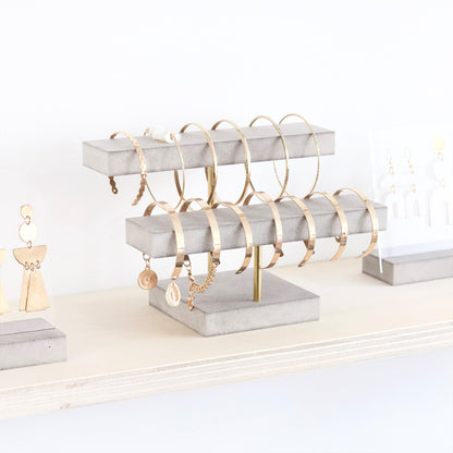 2-storey jewelry rack for stores