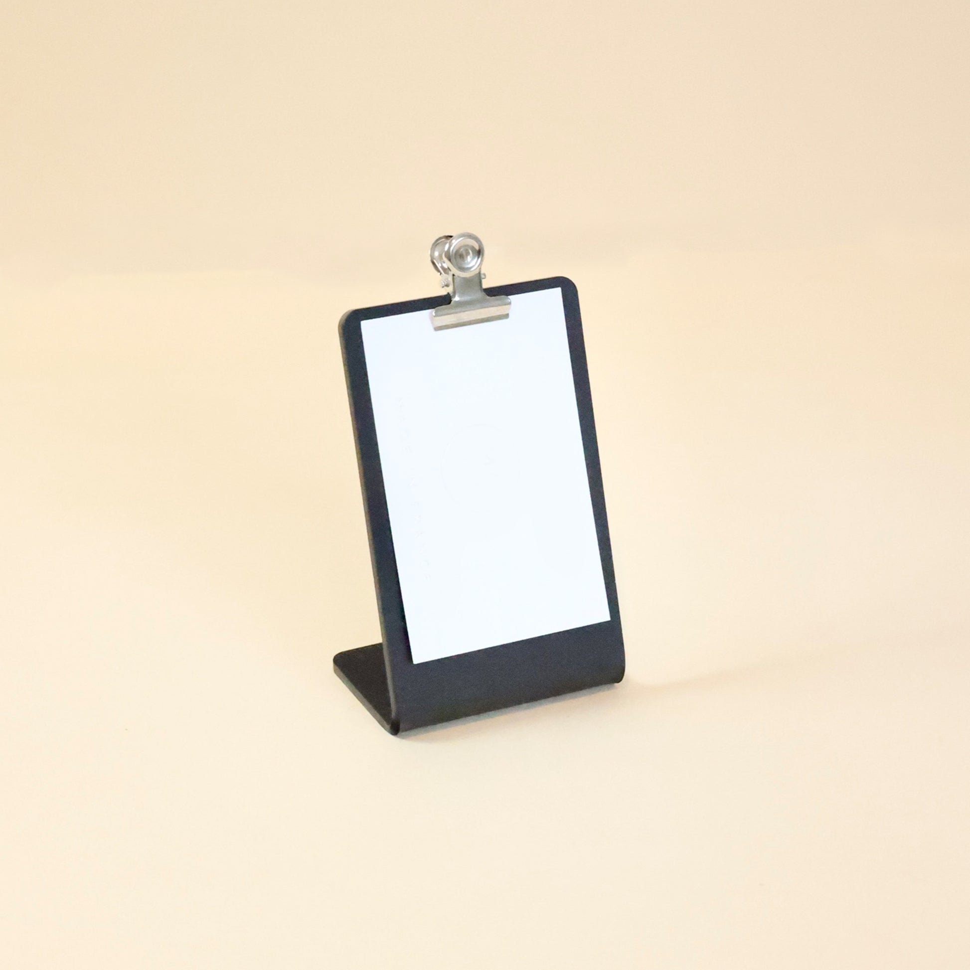 Modern vertical business card holder