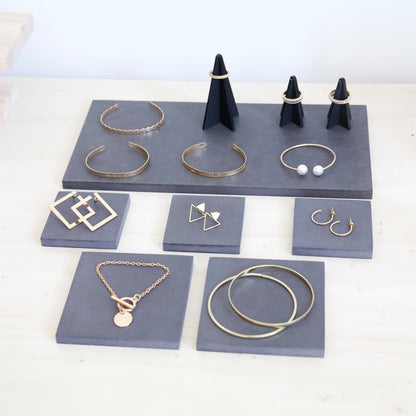 Jewelry wooden risers