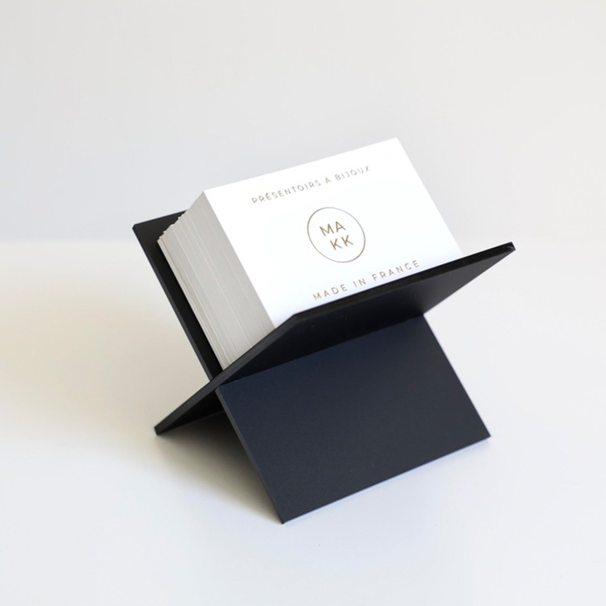 Business card display stand - Makk Design