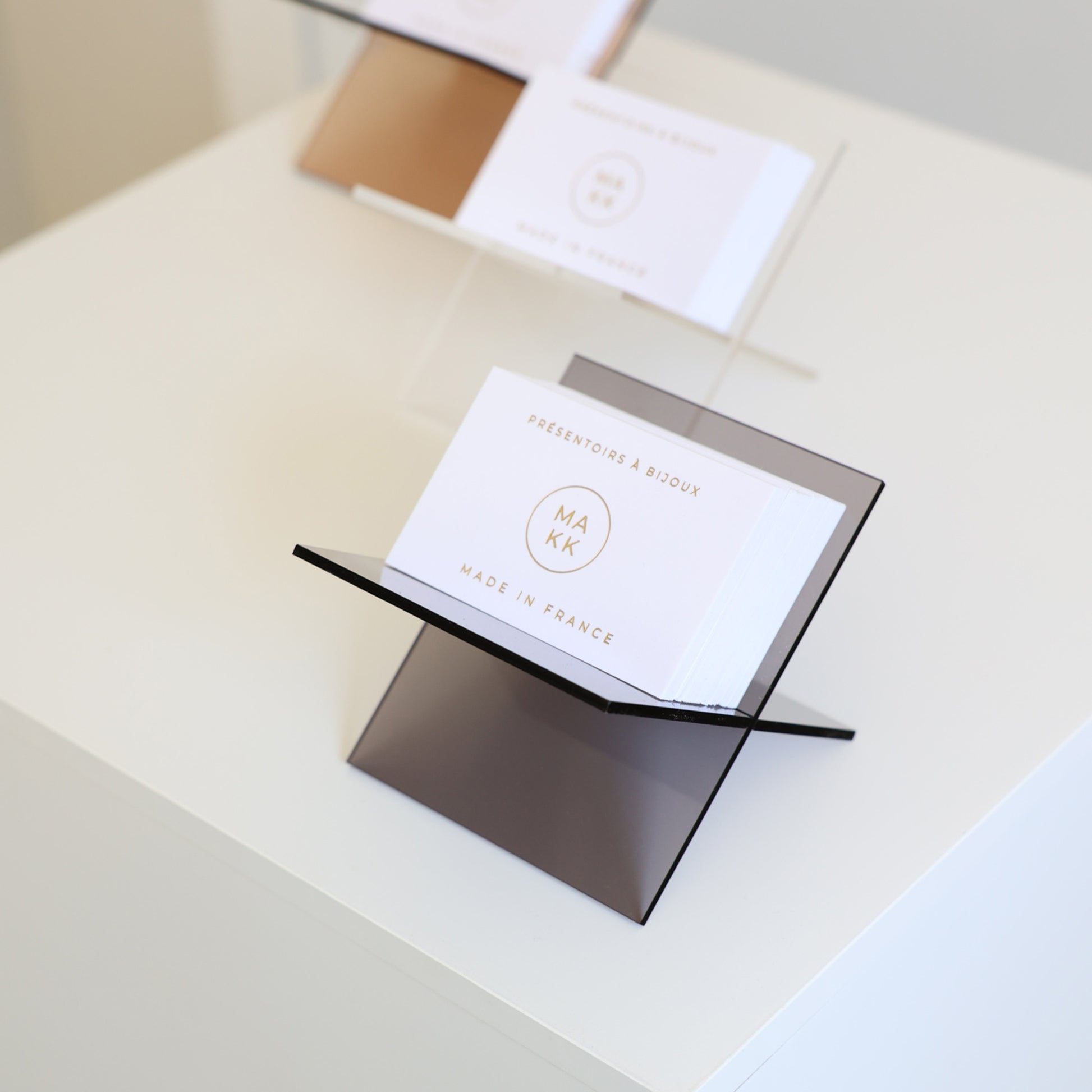 Acrylic business card display