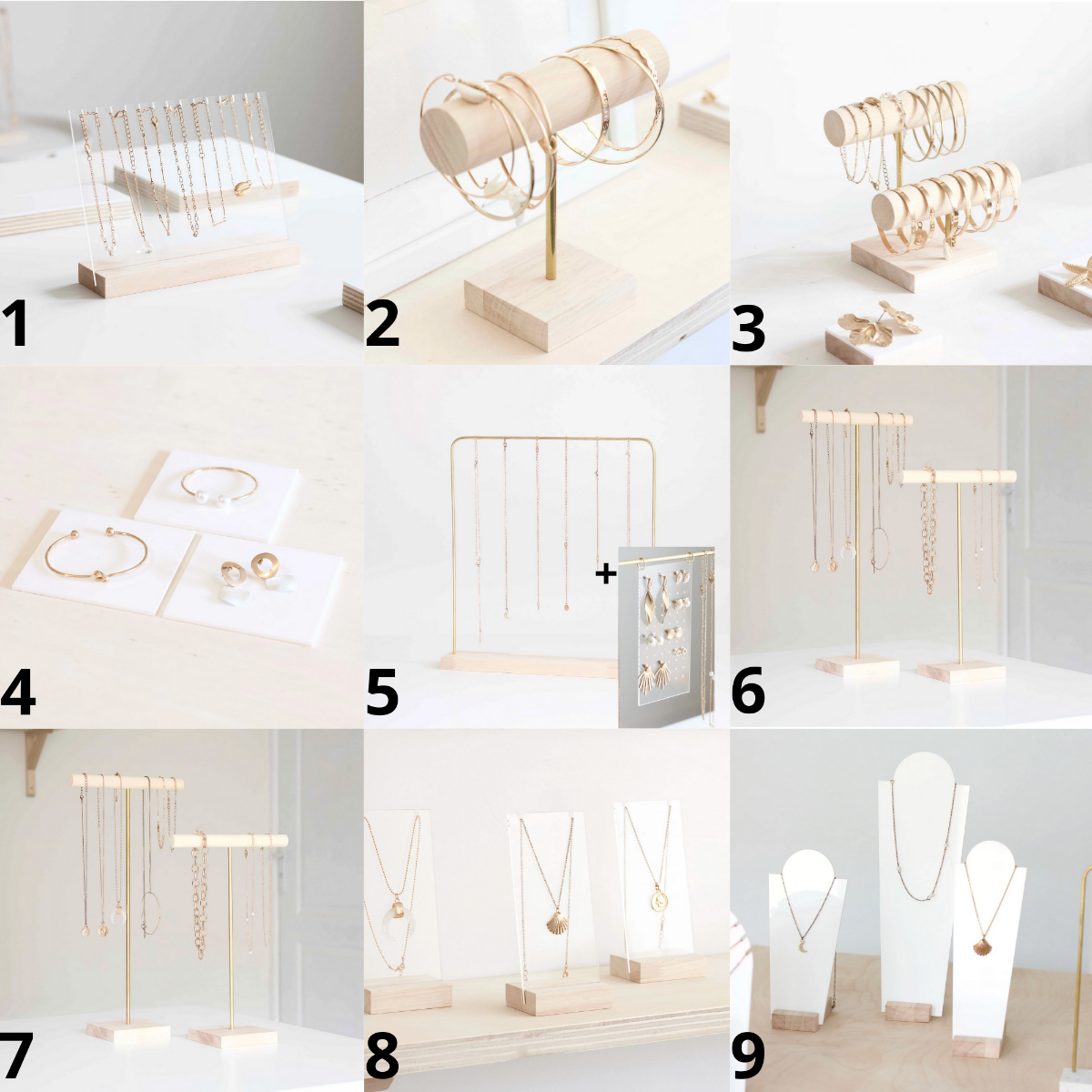 Jewelry racks and holders made in France Makk Design