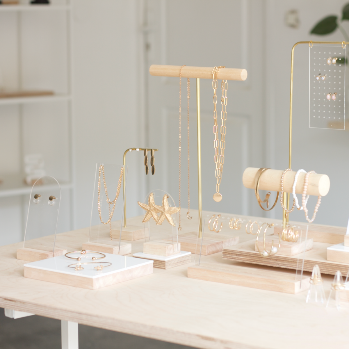 Modern and stylish professional jewelry holders