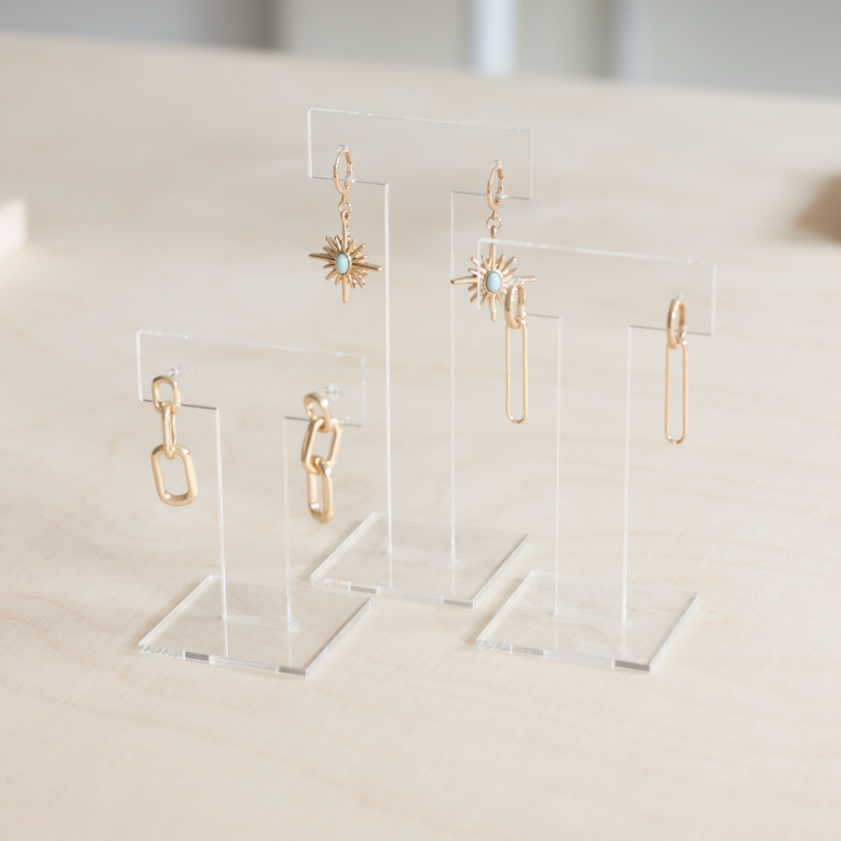 Stand for displaying earrings