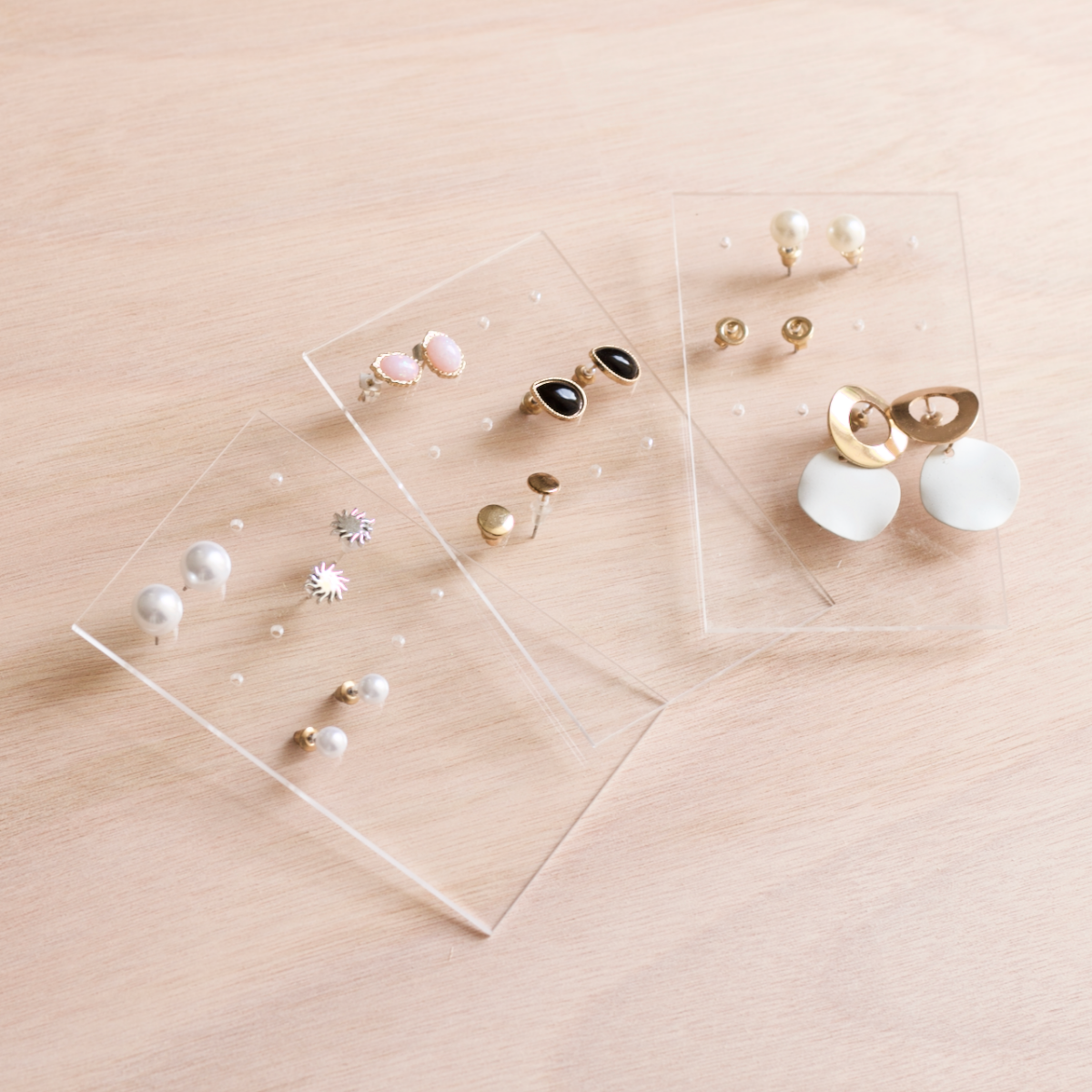 Ear chip holder and holder for ear chips