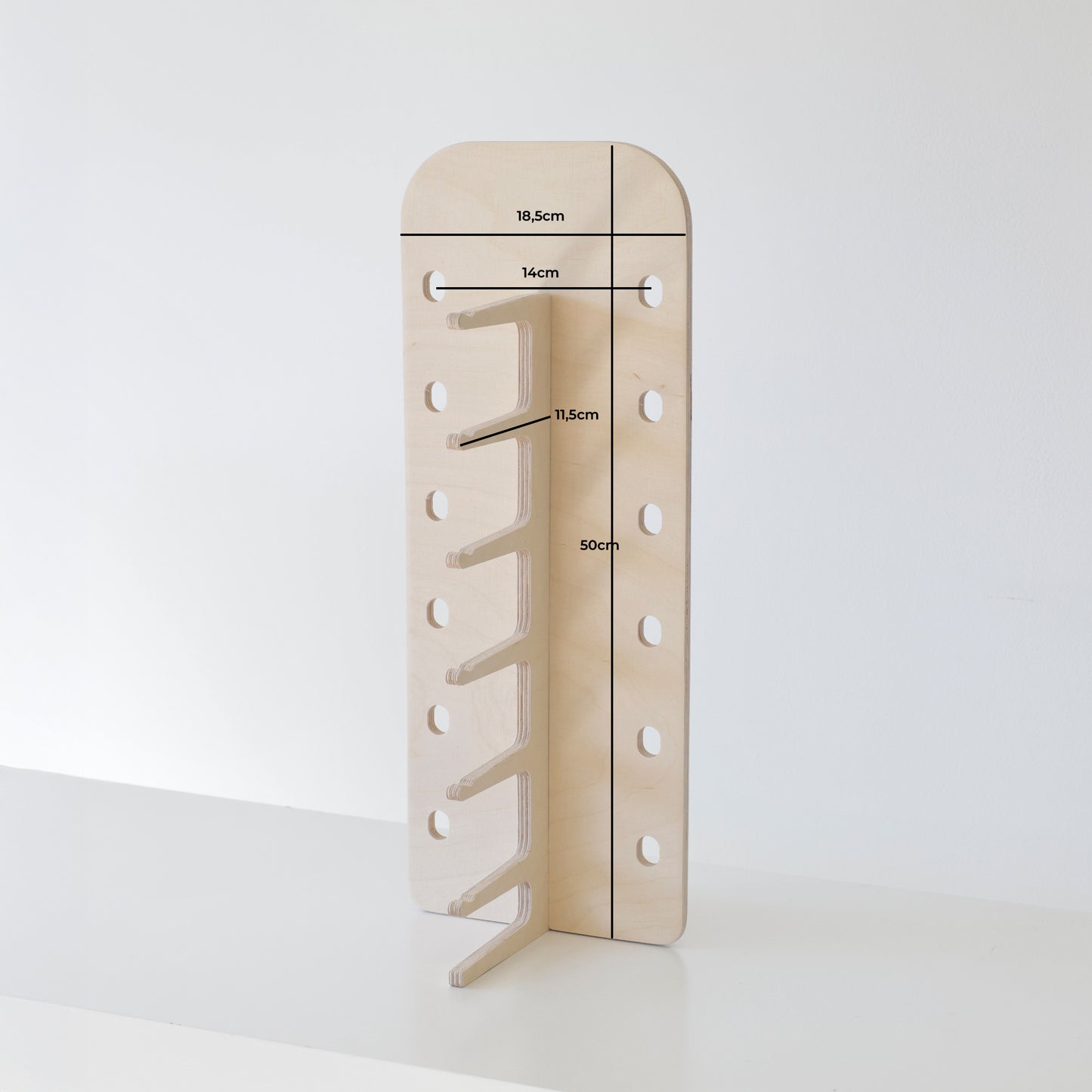 Présentoir à lunettes en bois JAMIE - 1 colonne