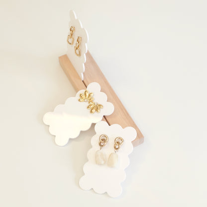 présentoir à boucles d'oreilles 