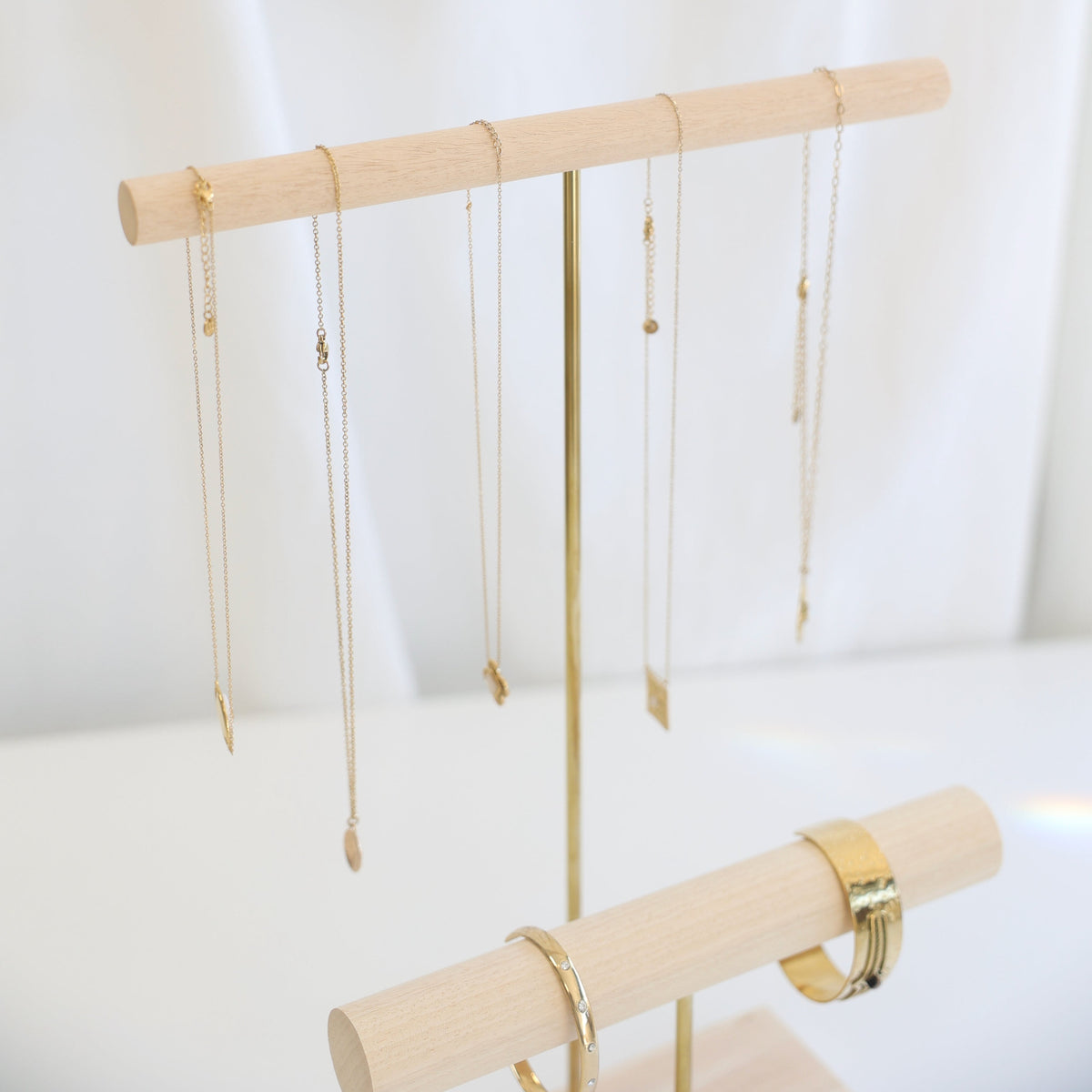 présentoir à colliers et bracelets 