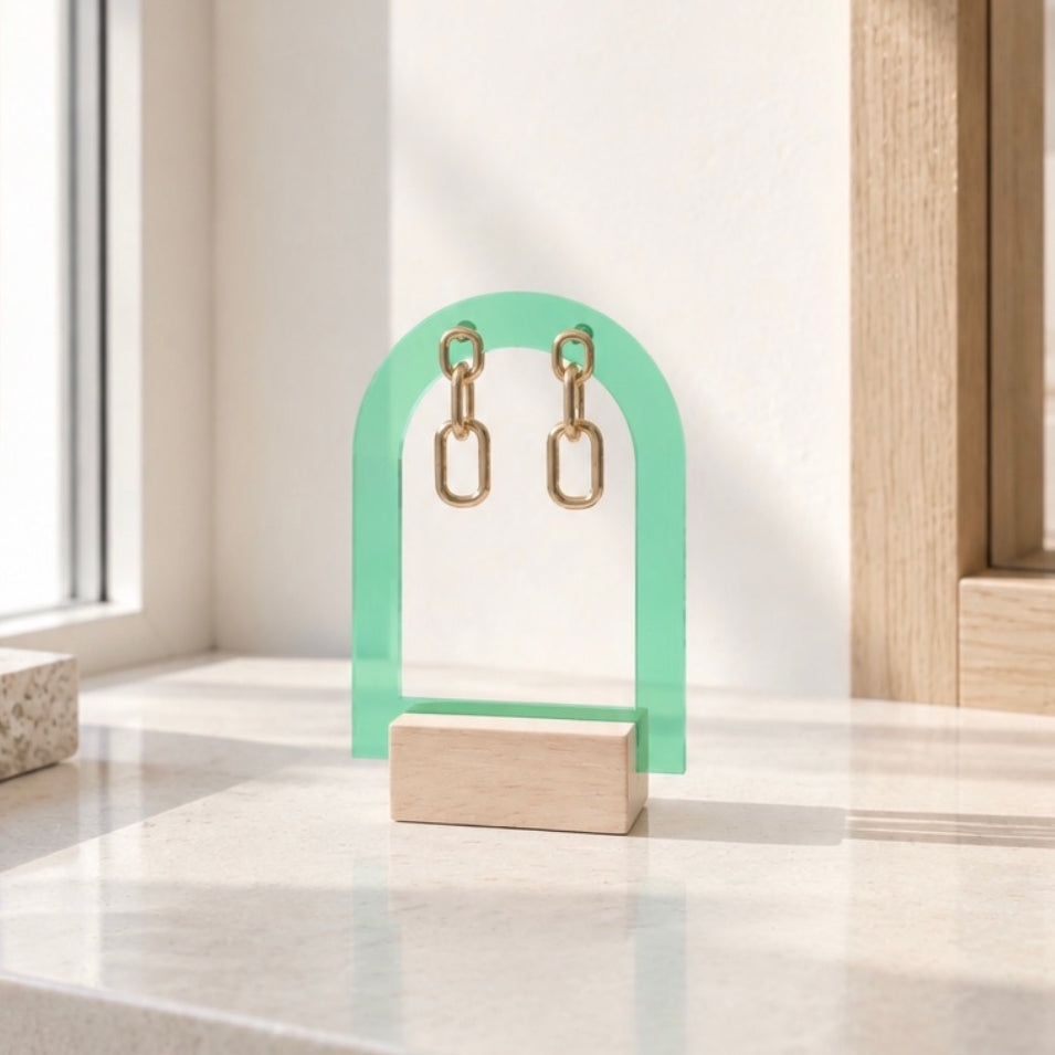 support pour bijoux original et minimaliste