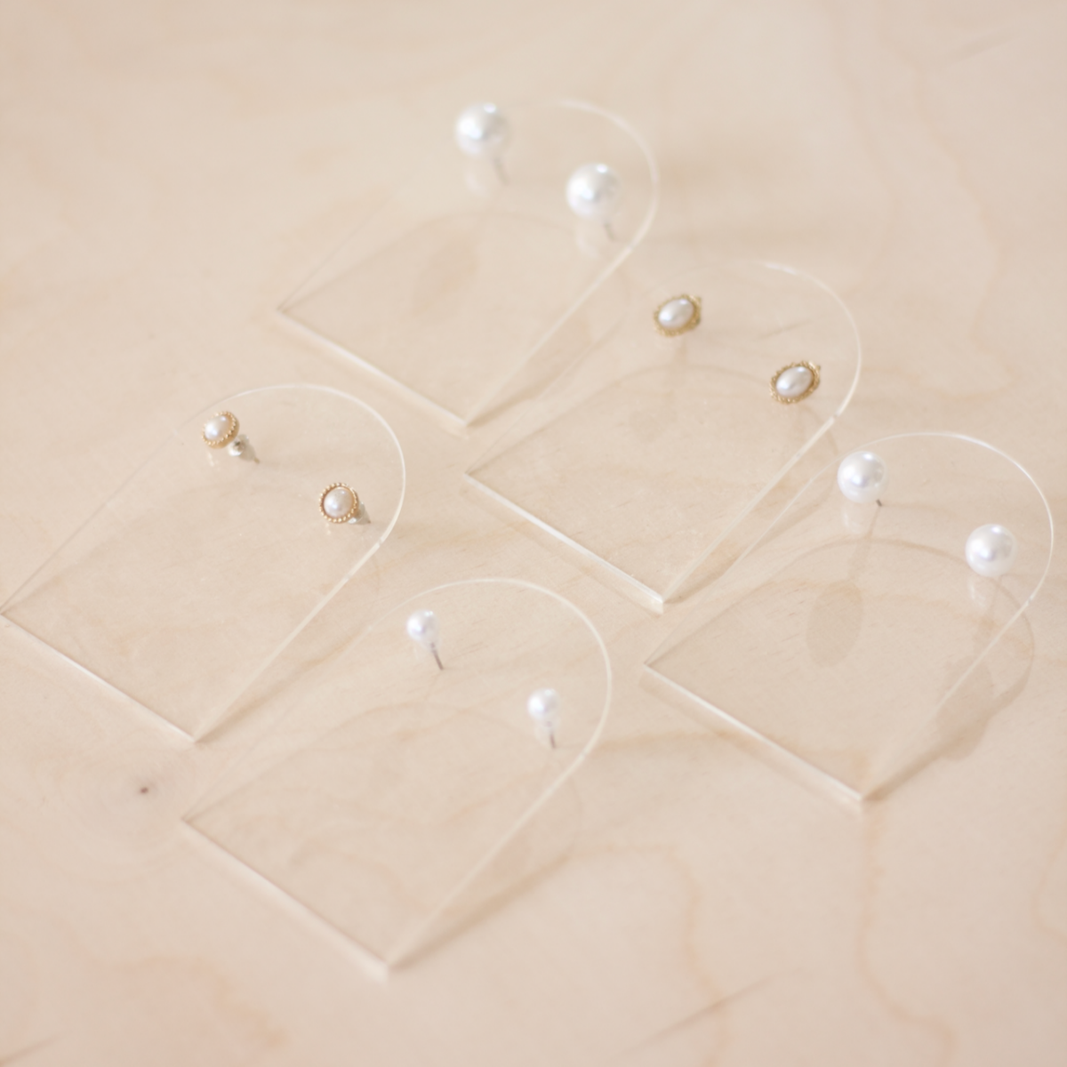 Meya Lot de 15 disques en acrylique transparent avec trou 32 mm pour  porte-clés, bijoux, loisirs créatifs